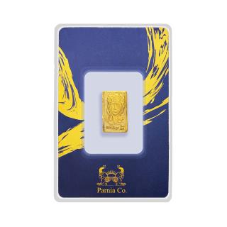   شمش طلا 50 سوتی طرح پرنیا کارت فرکانسی 